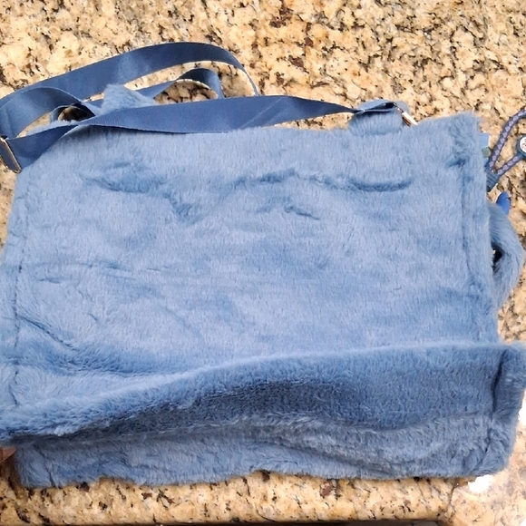 Stitch Blue and Pink Kids Plush Bag - Picture 4 of 4